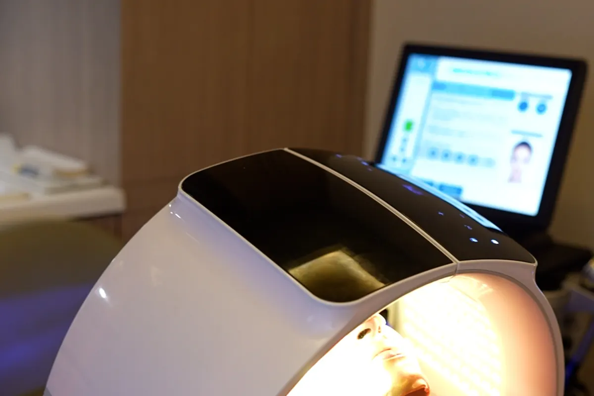 Light therapy delivered in a VIKARA treatment room